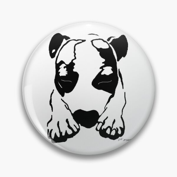 Item preview, Mia Staffy Stencil designed and sold by NikkiMennerArt.
