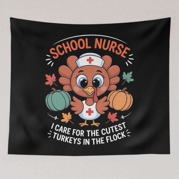 Item preview, Tu School Nurse Thanksgiving Turkey Lover Costume Fall designed and sold by petrichorsworld.