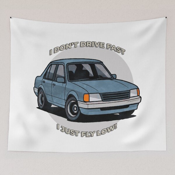 Item preview, I Don’t Drive Fast – I Just Fly Low – Funny Holden Commodore Quote designed and sold by Michael van der Hoorn.