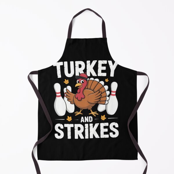 Item preview, Turkey And Strikes Bowling Thanksgiving designed and sold by petrichorsworld.