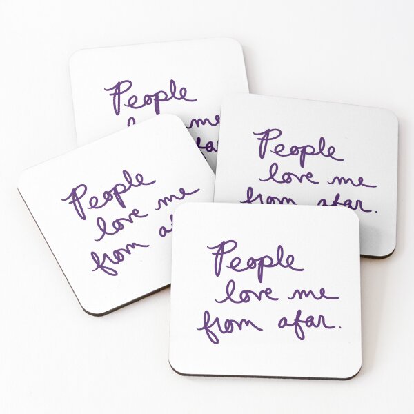 Item preview, People Love Me from Afar  designed and sold by abeink.
