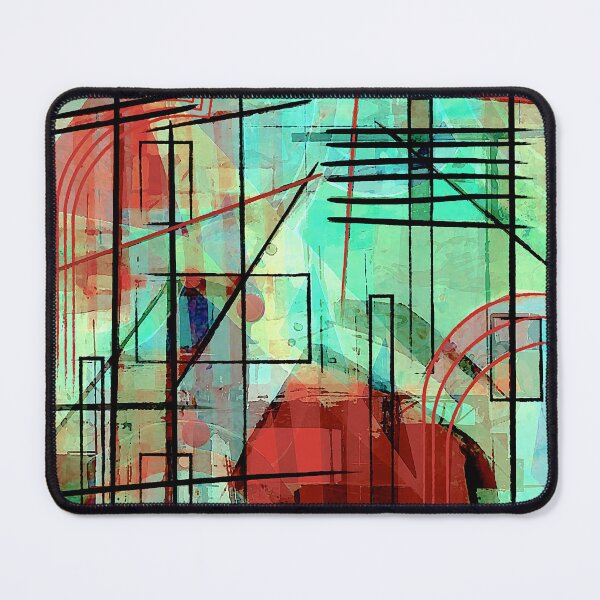 Item preview, Shipyard Abstract designed and sold by ViaARTfactory.