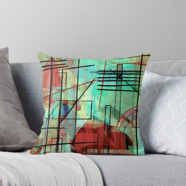 Item preview, Shipyard Abstract designed and sold by ViaARTfactory.