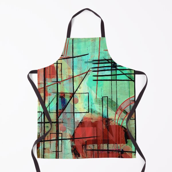Item preview, Shipyard Abstract designed and sold by ViaARTfactory.