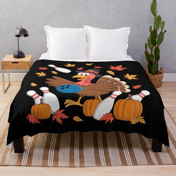Item preview, Turkey Autumn Fall Thanksgiving Bowling Lovers designed and sold by petrichorsworld.