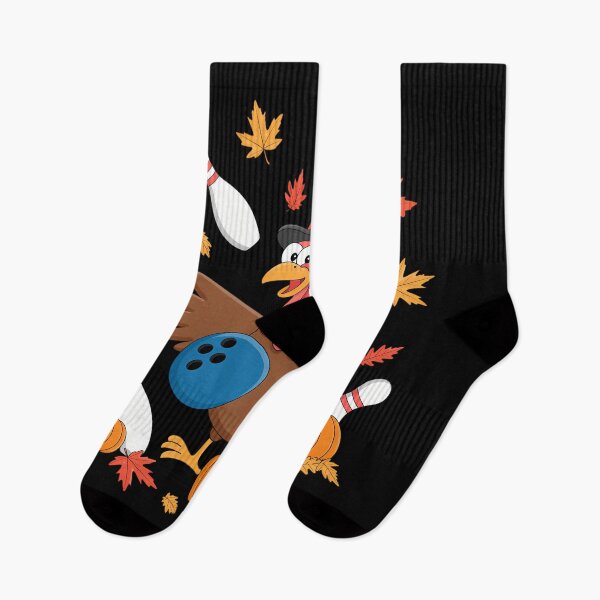 Item preview, Turkey Autumn Fall Thanksgiving Bowling Lovers designed and sold by petrichorsworld.