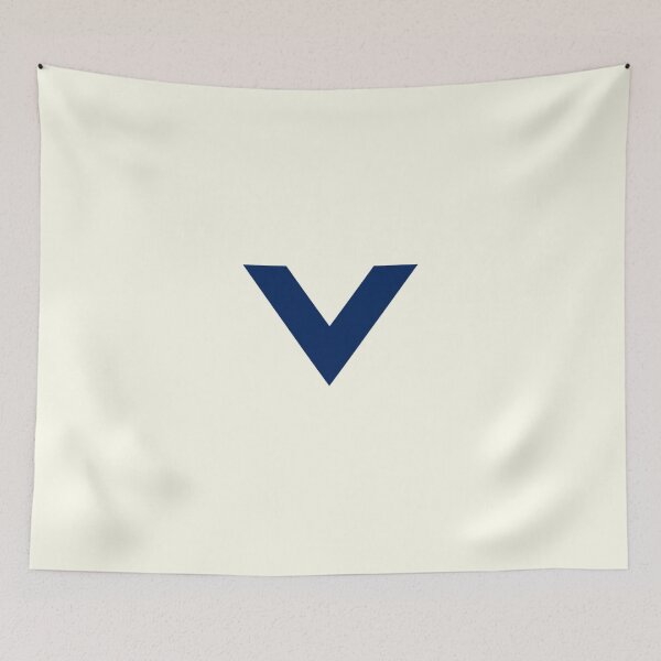 Item preview, Big V blue Victoria VIC designed and sold by Kangaroo Sun.