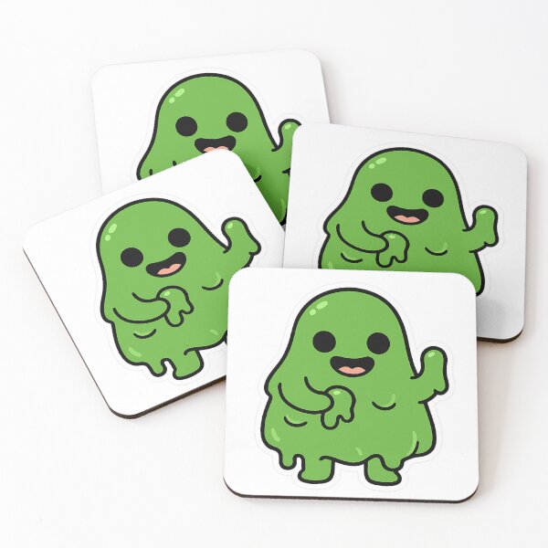 Item preview, Kawaii Slime Ghost – Gooey Green  designed and sold by TheRealJoshD.