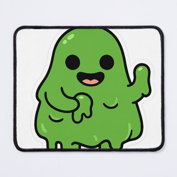 Item preview, Kawaii Slime Ghost – Gooey Green  designed and sold by TheRealJoshD.