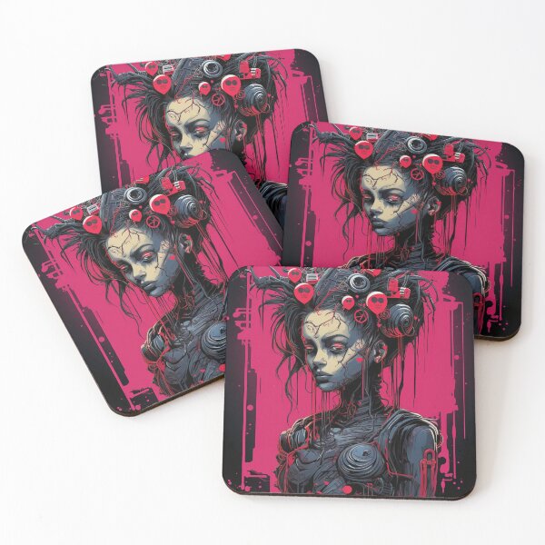 Item preview, Neon Skull DJ – Cyberpunk Skeleton Beats designed and sold by PixelForge!.