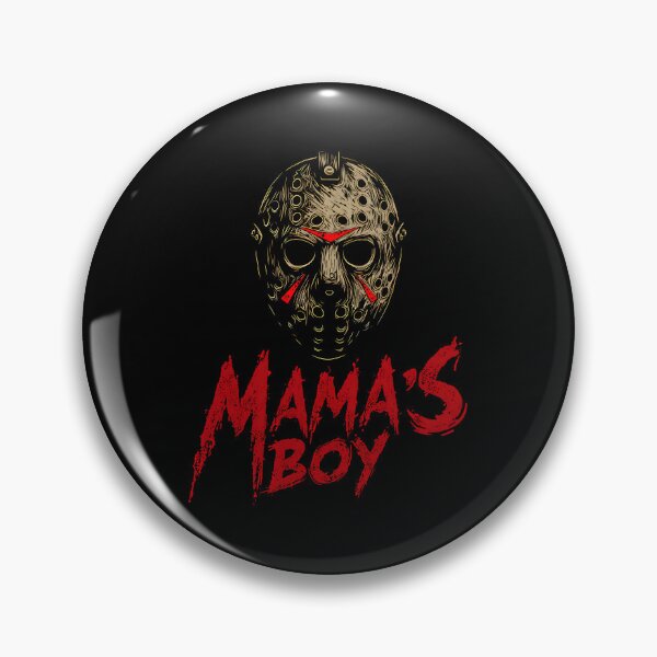 Item preview, Mama's Boy Funny Friday Halloween Horror designed and sold by WolfmanProphecy.