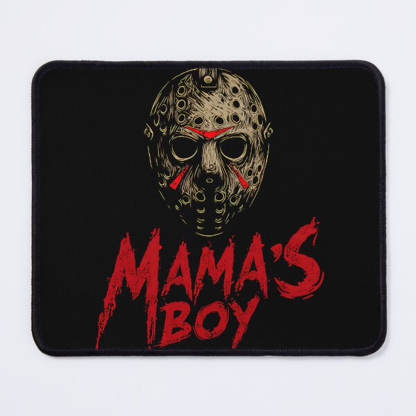 Item preview, Mama's Boy Funny Friday Halloween Horror designed and sold by WolfmanProphecy.