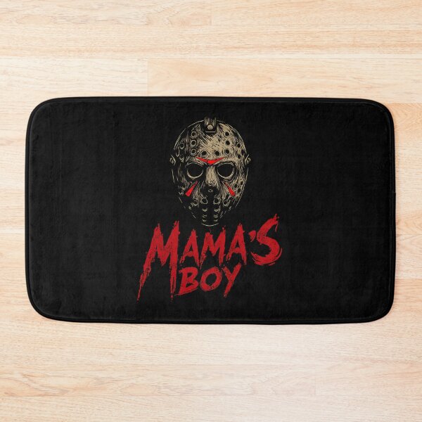 Item preview, Mama's Boy Funny Friday Halloween Horror designed and sold by WolfmanProphecy.