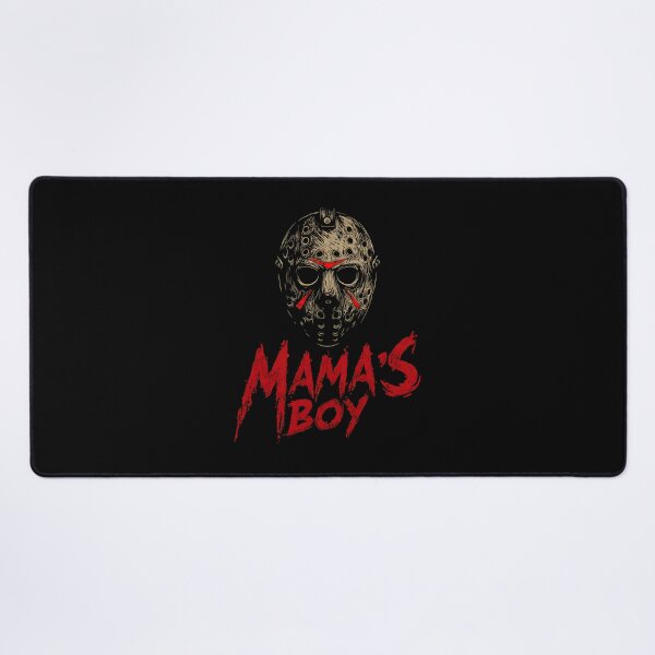 Item preview, Mama's Boy Funny Friday Halloween Horror designed and sold by WolfmanProphecy.