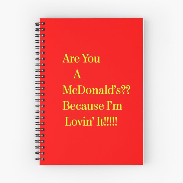 Item preview, Are you a McDonald's, Because I'm Lovin' It designed and sold by AngelMQ.