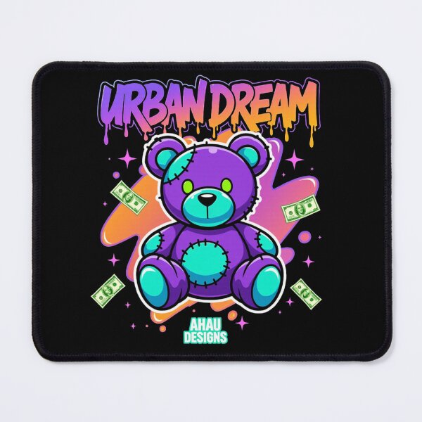 Item preview, Urban Dream – Neon Graffiti Bear / Ahau Designs designed and sold by Ahau Designs.
