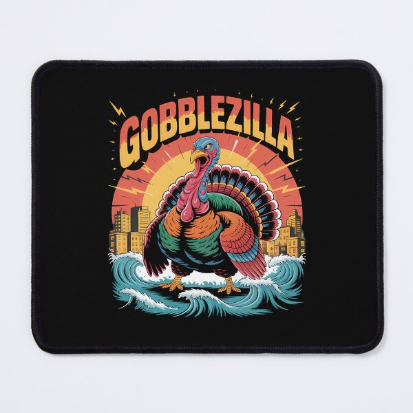 Item preview, Turkey Day Thanksgiving Gobblezilla designed and sold by petrichorsworld.