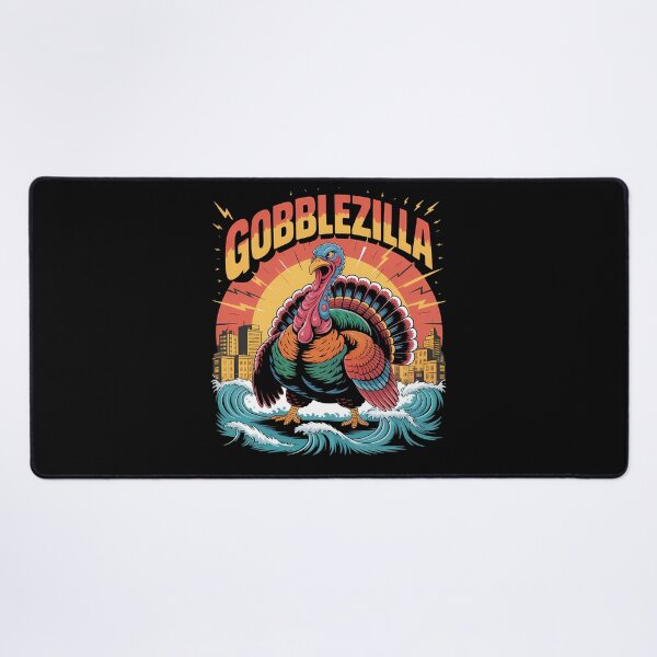 Item preview, Turkey Day Thanksgiving Gobblezilla designed and sold by petrichorsworld.