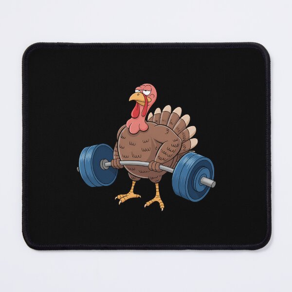 Item preview, Turkey Deadlifting Animal Weightlifting Thanksgiving designed and sold by petrichorsworld.