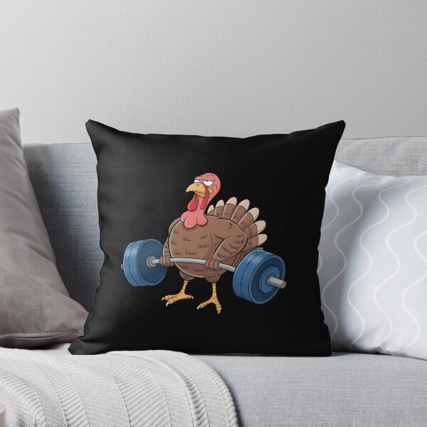 Item preview, Turkey Deadlifting Animal Weightlifting Thanksgiving designed and sold by petrichorsworld.