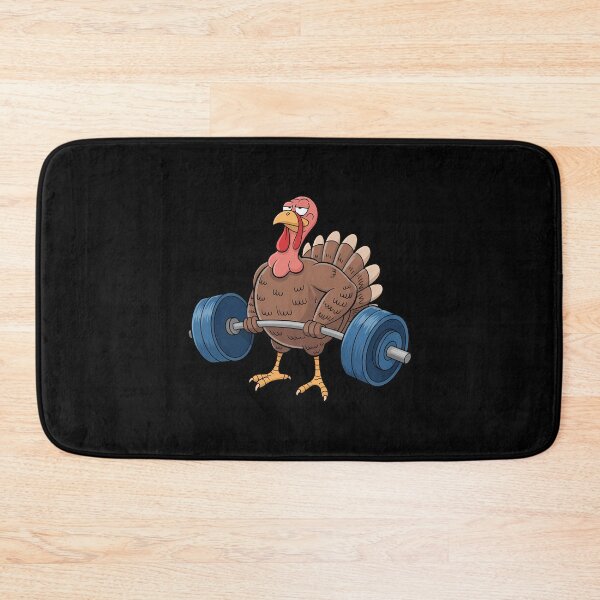 Item preview, Turkey Deadlifting Animal Weightlifting Thanksgiving designed and sold by petrichorsworld.
