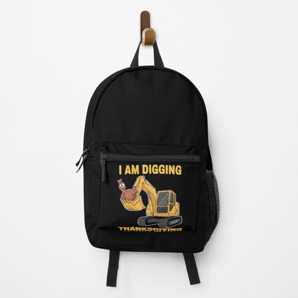 Item preview, Turkey Digging Excavator Joke Humor Funny Thanksgiving designed and sold by petrichorsworld.