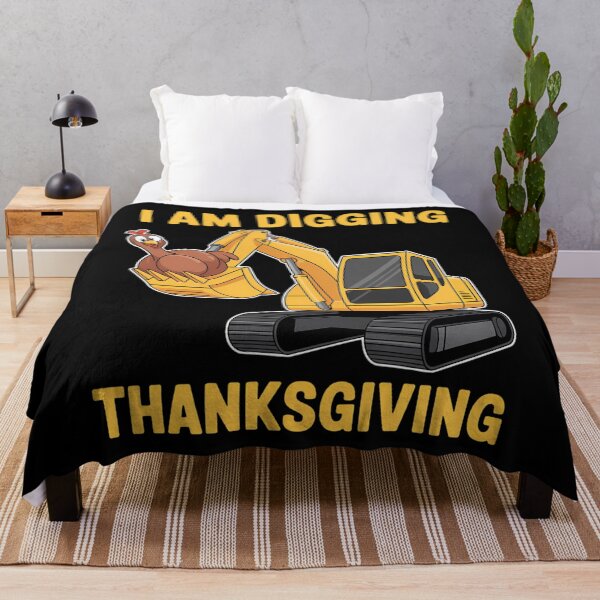Item preview, Turkey Digging Excavator Joke Humor Funny Thanksgiving designed and sold by petrichorsworld.