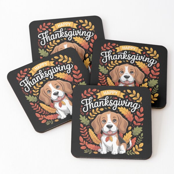 Item preview, Turkey Dog Beagle Thanksgiving Autumn Fall Lover designed and sold by petrichorsworld.