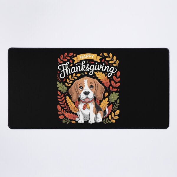 Item preview, Turkey Dog Beagle Thanksgiving Autumn Fall Lover designed and sold by petrichorsworld.