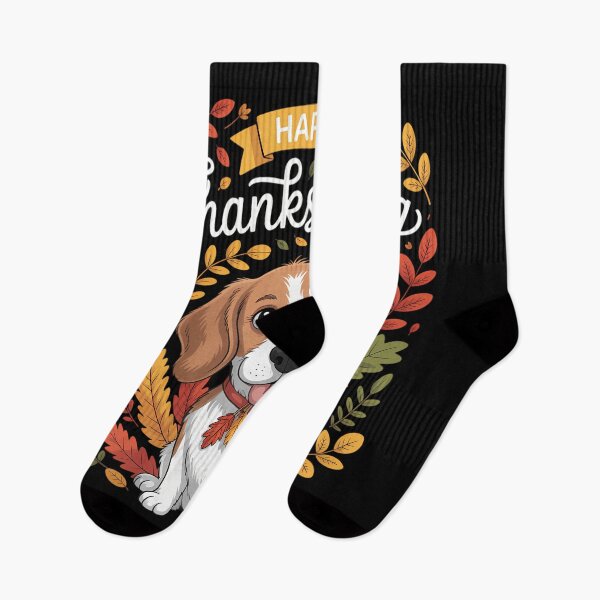 Item preview, Turkey Dog Beagle Thanksgiving Autumn Fall Lover designed and sold by petrichorsworld.
