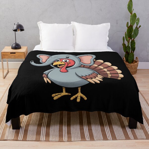 Item preview, Turkey Elephant Costumed Turkey Day Funny Thanksgiving 2025 designed and sold by petrichorsworld.