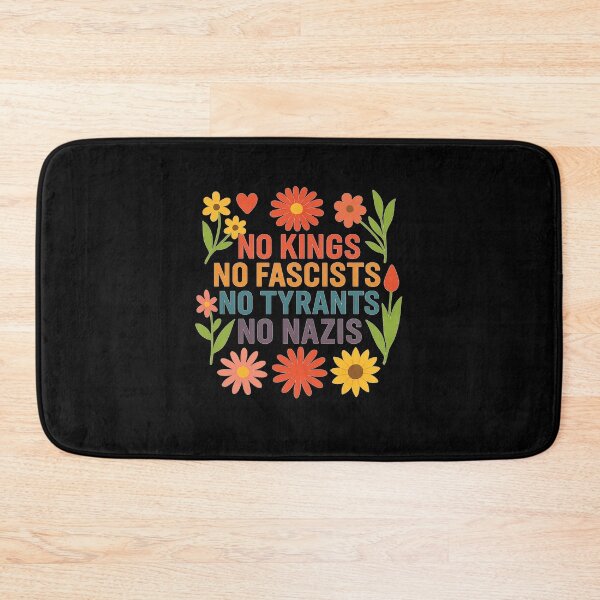 Item preview, No Kings No Fascists No Tyrants No Nazis T-Shirt designed and sold by YourgiftShop.