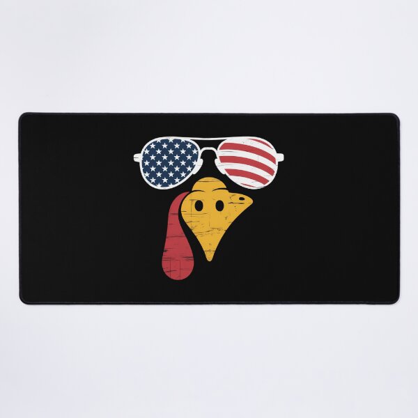 Item preview, Turkey Face Flag Sunglasses Thanksgiving Family designed and sold by petrichorsworld.