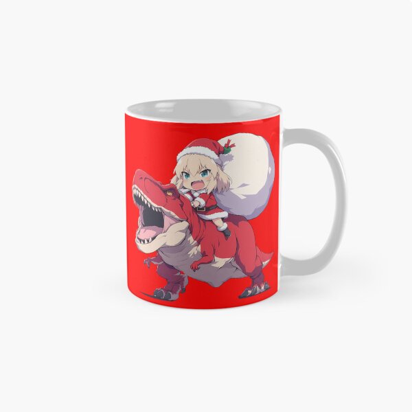 Item preview, Katyusha Christmas Dinosaur Ride Girls Und Panzer Anime Chibi Style designed and sold by Raslbazola.