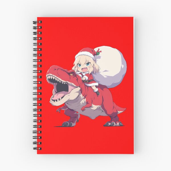 Item preview, Katyusha Christmas Dinosaur Ride Girls Und Panzer Anime Chibi Style designed and sold by Raslbazola.