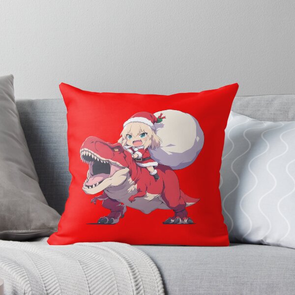 Item preview, Katyusha Christmas Dinosaur Ride Girls Und Panzer Anime Chibi Style designed and sold by Raslbazola.