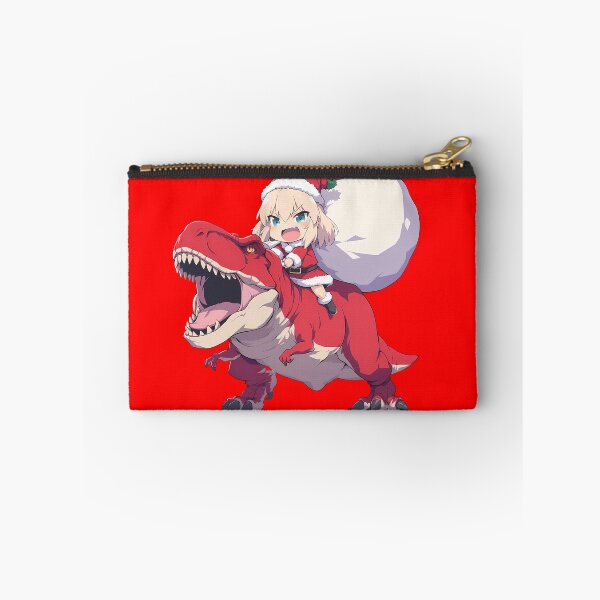 Artikelvorschau, Katyusha Christmas Dinosaur Ride Girls Und Panzer Anime Chibi Style entworfen und verkauft von Raslbazola.