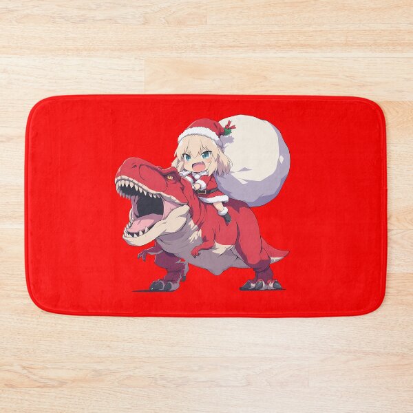 Item preview, Katyusha Christmas Dinosaur Ride Girls Und Panzer Anime Chibi Style designed and sold by Raslbazola.