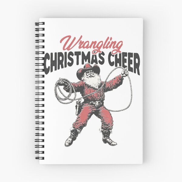 Item preview, Wrangling Christmas Cheer Cowboy Santa designed and sold by sapnaela.