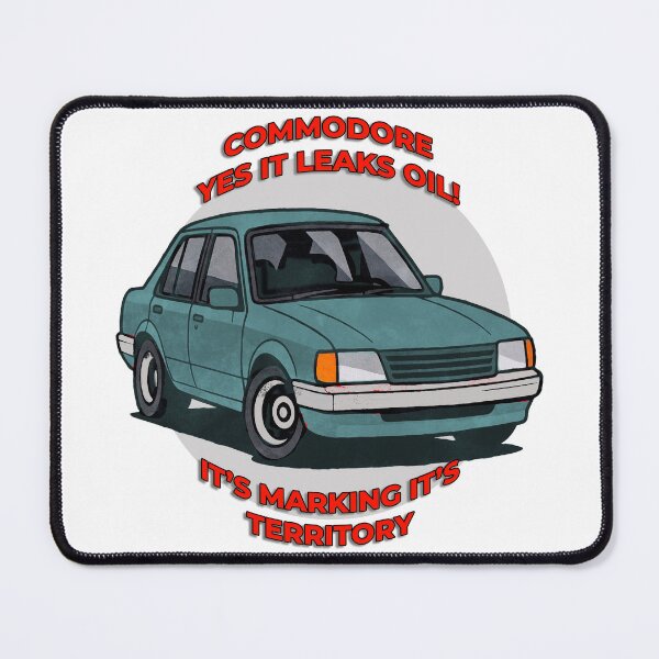 Item preview, Commodore – Yes It Leaks Oil, It’s Marking Its Territory – Funny Aussie Car Design designed and sold by Michael van der Hoorn.