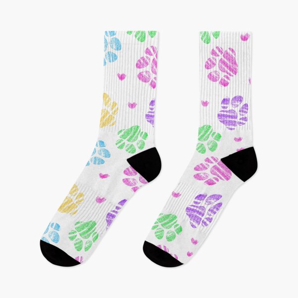 Item preview, Colorful Paw Print designed and sold by Gradasee.