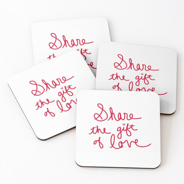 Item preview, Share the Gift of Love designed and sold by abeink.