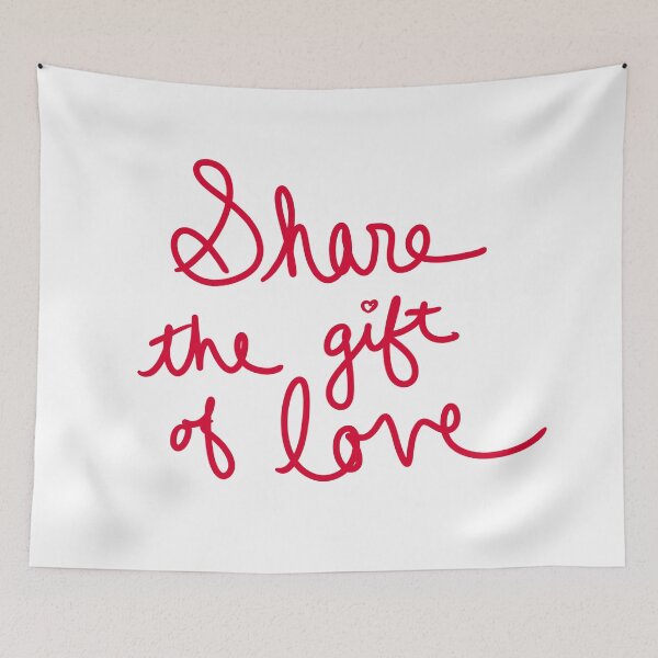 Item preview, Share the Gift of Love designed and sold by abeink.