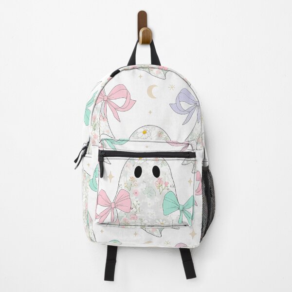 Item preview, Cute Pastel Floral Ghost Pattern - Kawaii Halloween Spooky designed and sold by VividDripCo.