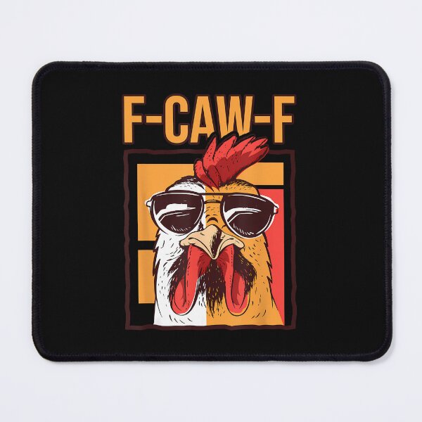 Item preview, Funny Crow Graphic Design F-Caw-F Rooster Meme designed and sold by merlinnears.