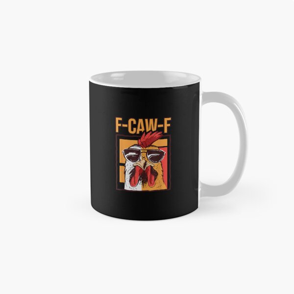 Item preview, Funny Crow Graphic Design F-Caw-F Rooster Meme designed and sold by merlinnears.