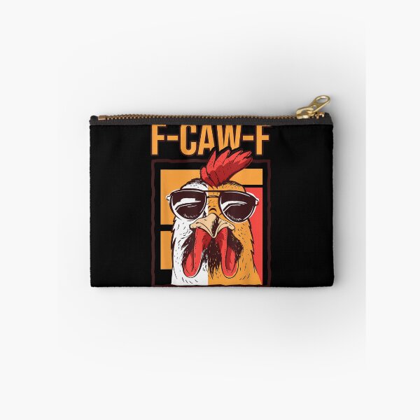 Item preview, Funny Crow Graphic Design F-Caw-F Rooster Meme designed and sold by merlinnears.