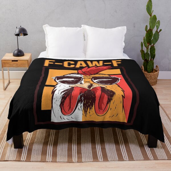 Item preview, Funny Crow Graphic Design F-Caw-F Rooster Meme designed and sold by merlinnears.