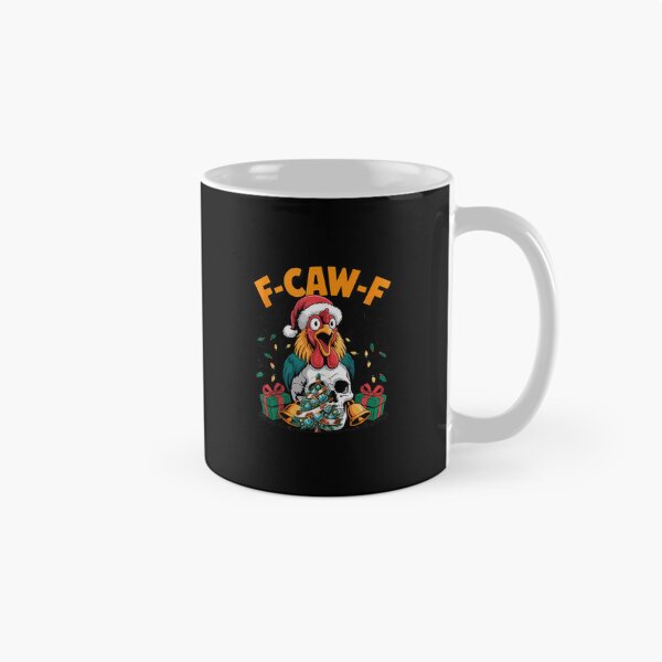 Item preview, Mens Christmas And Halloween F-Caw-F Rooster Chicken Pun Meme designed and sold by merlinnears.