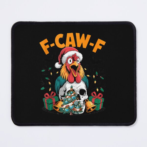 Item preview, Mens Christmas And Halloween F-Caw-F Rooster Chicken Pun Meme designed and sold by merlinnears.